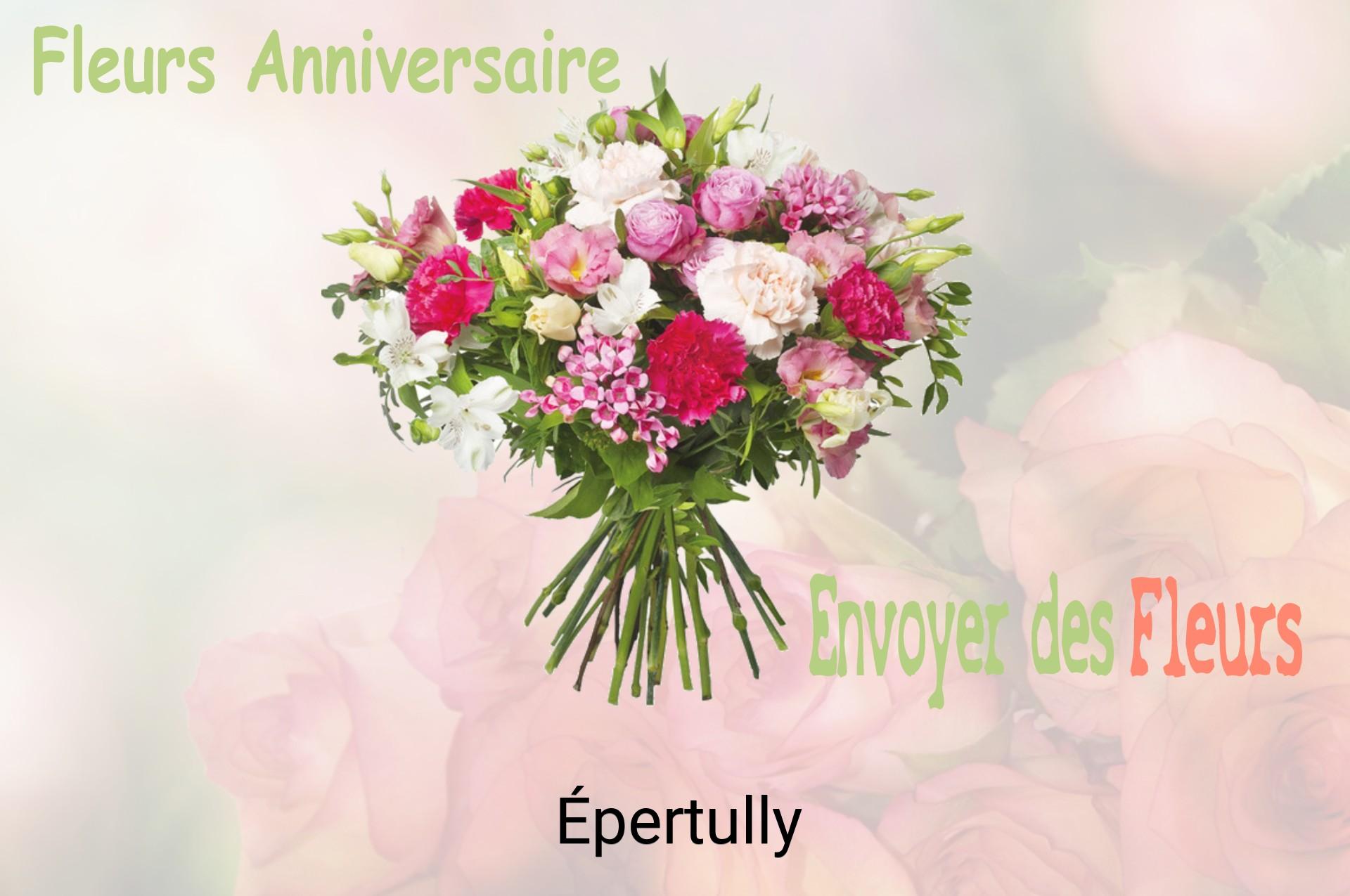 Bouquet de fleurs d’anniversaire livré à Épertully